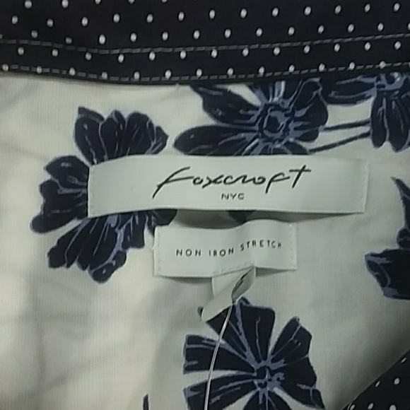 Foxcroft Ladies Stretch Blouse - Picture 3 of 4